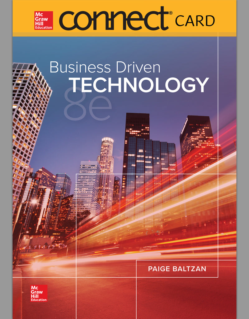 Connect Access Card For Business Driven Technology 8e