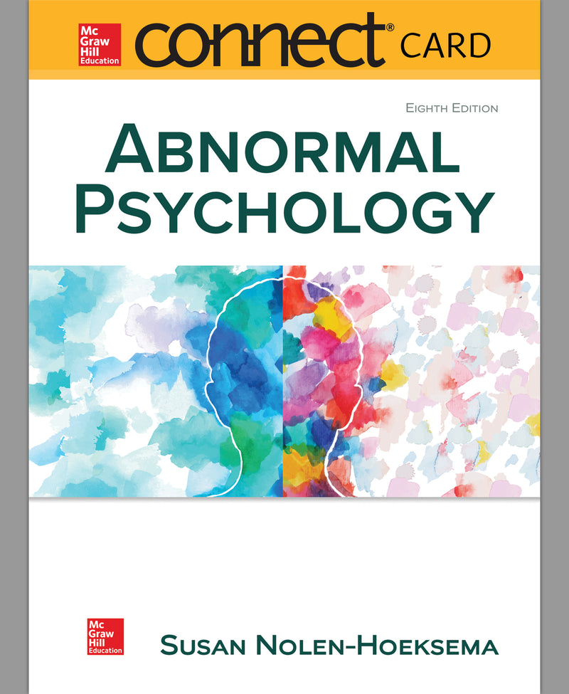 Connect Access Card For Abnormal Psychology 8e