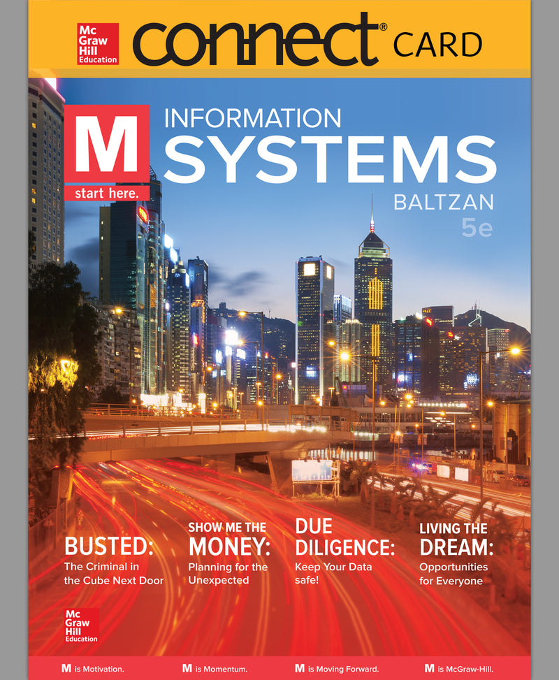 Connect Access Card For M Information Systems 5e