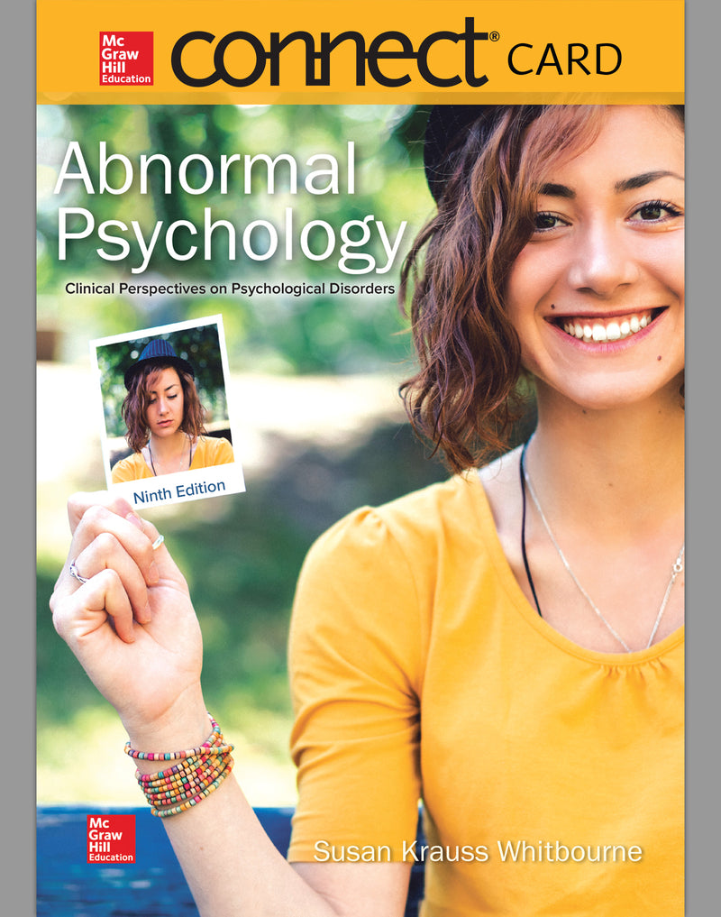 Connect Access Card For Abnormal Psychology Clinical Perspectives On Psychological Disorders 9e