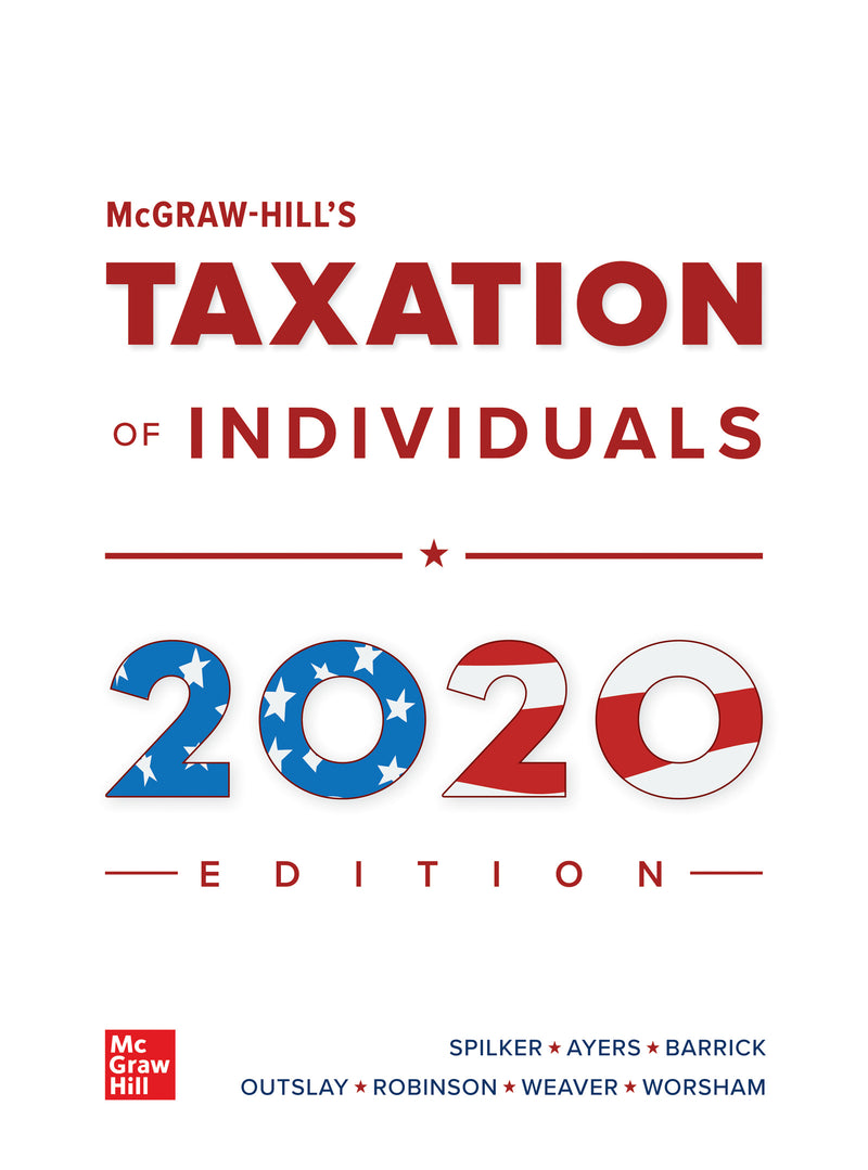 Loose Leaf For Mcgraw Hills Taxation Of Individuals 2020 Edition