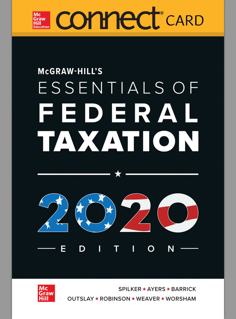 Connect Access Card For Mcgraw Hills Taxation Of Individuals & Business Entities 2020 Edition