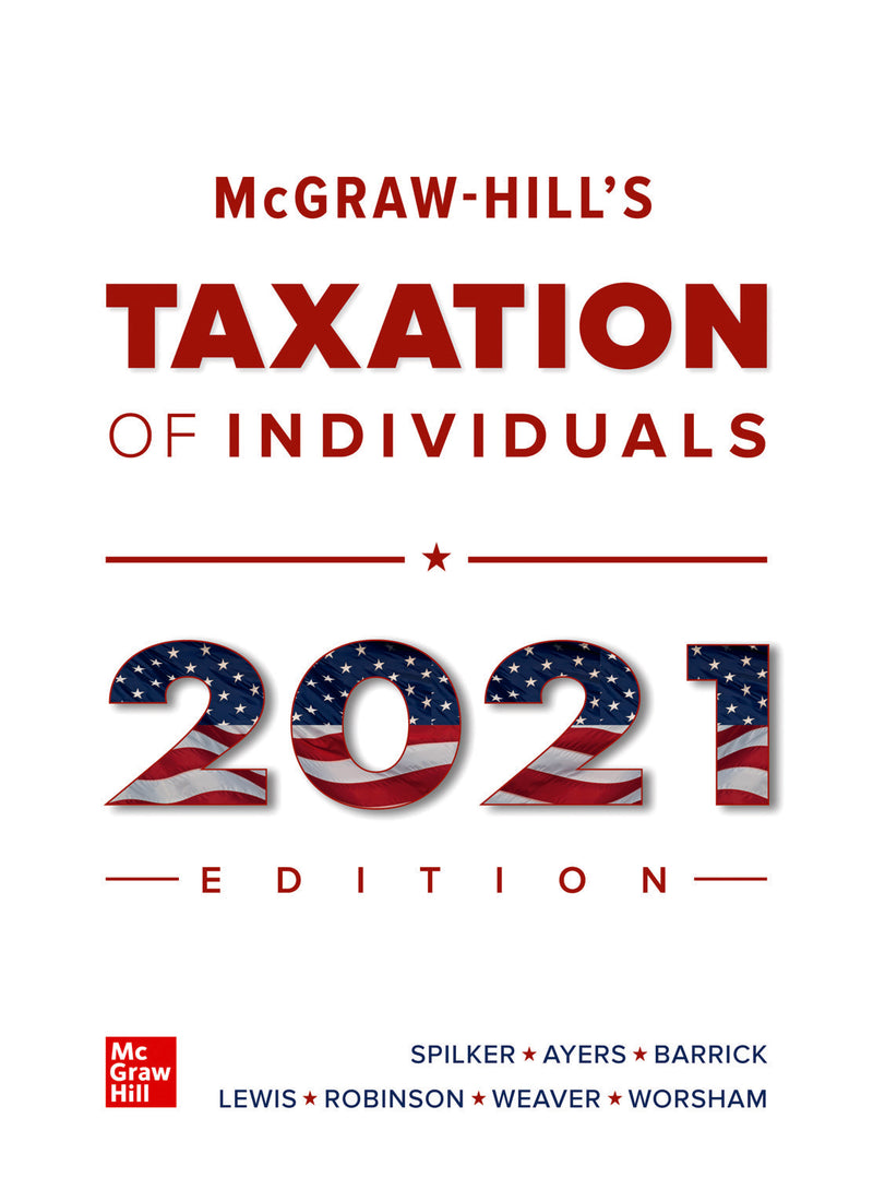 Loose Leaf For Mcgraw Hills Taxation Of Individuals 2021 Edition