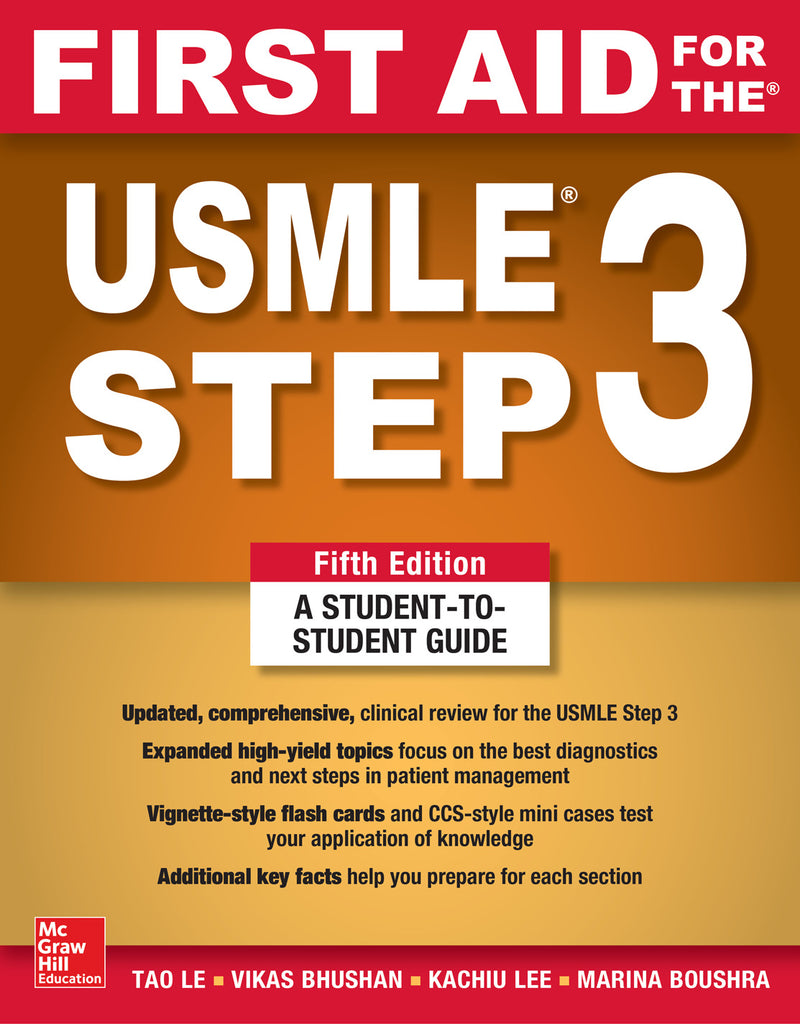 First Aid For The Usmle Step 3 Fifth Edition 5e