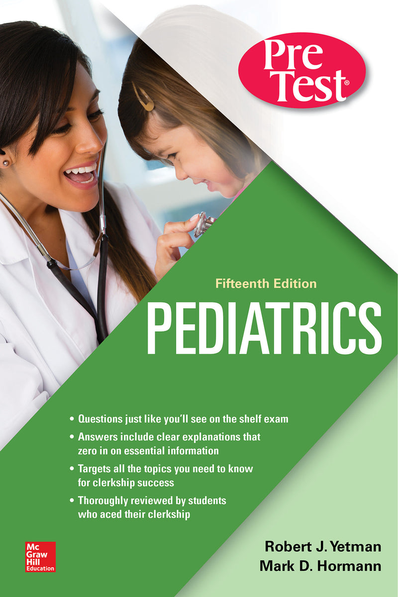 Pediatrics Pretest Self Assessment And Review Fifteenth Edition