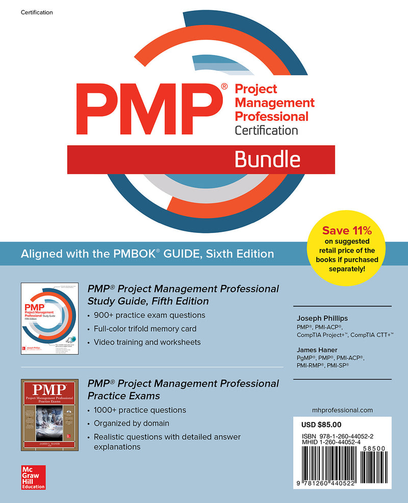 Pmp Project Management Professional Certification Bundle