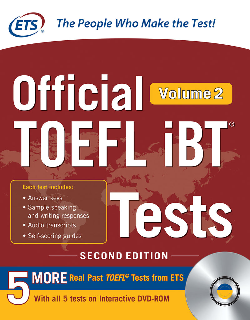 Official Toefl Ibt Tests Volume 2 Second Edition 2e