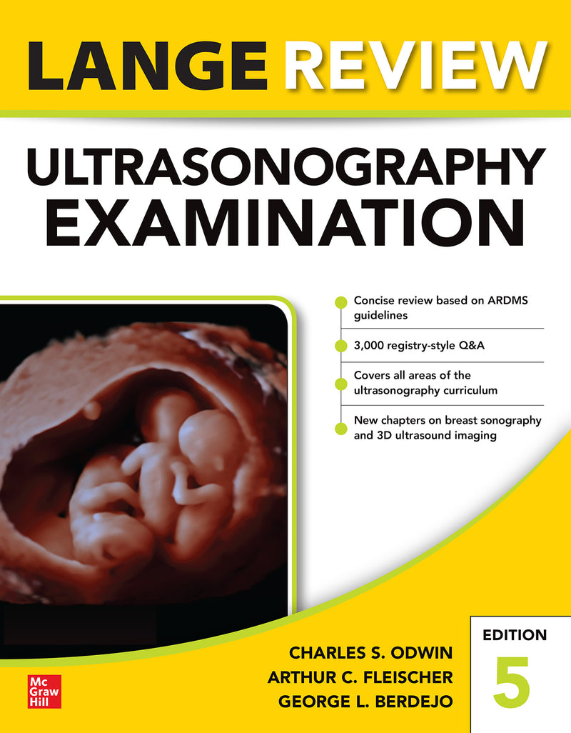 Lange Review Ultrasonography Examination Fifth Edition 5e