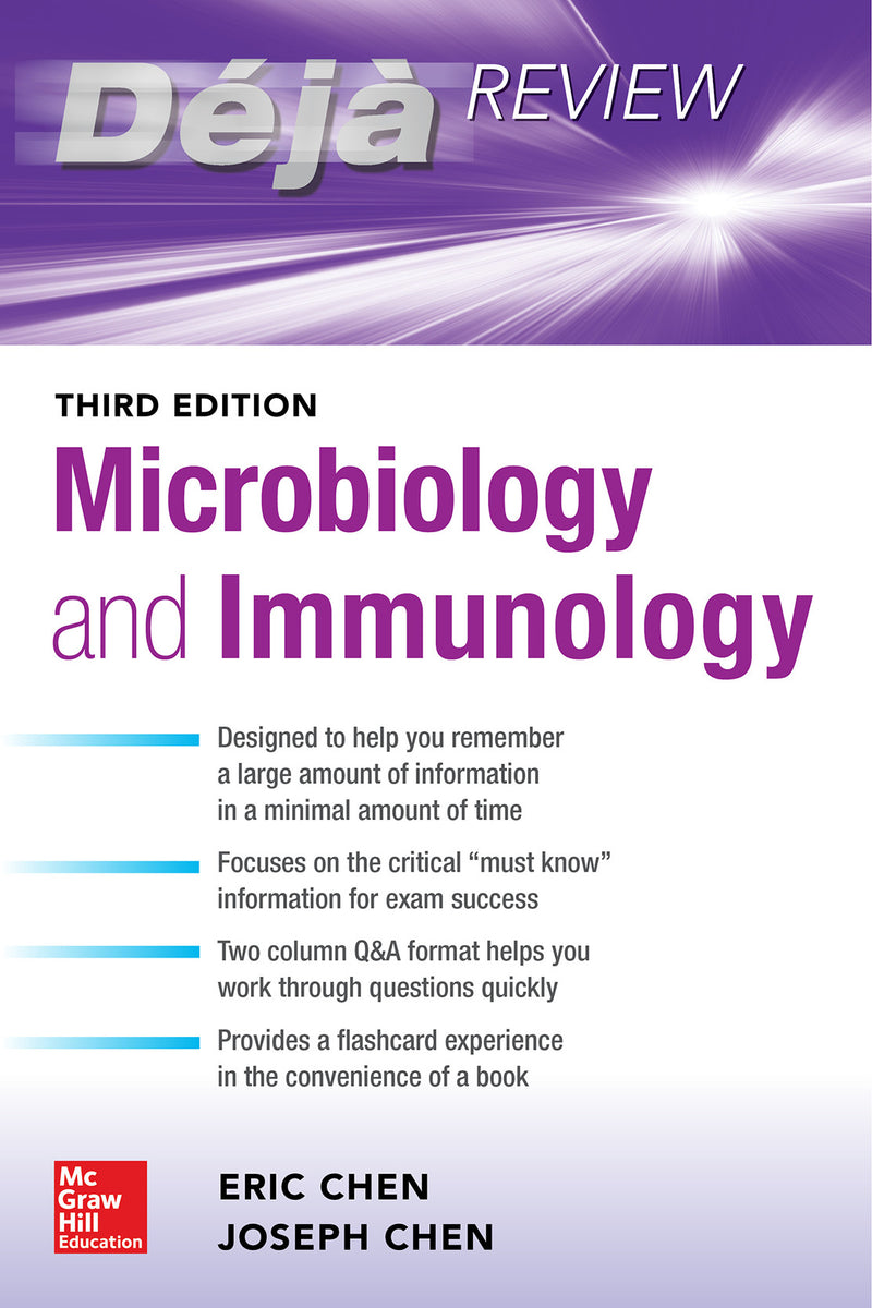 Deja Review Microbiology & Immunology Third Edition 3e