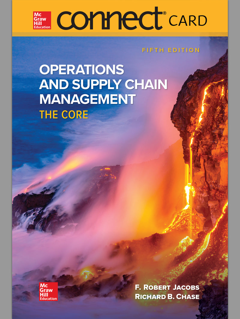 Connect Access Card For Operations & Supply Chain Management The Core 5e