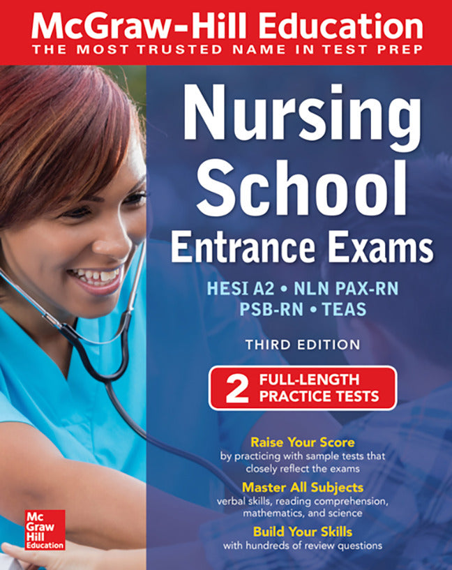 Mcgraw Hill Education Nursing School Entrance Exams Third Edition 3e