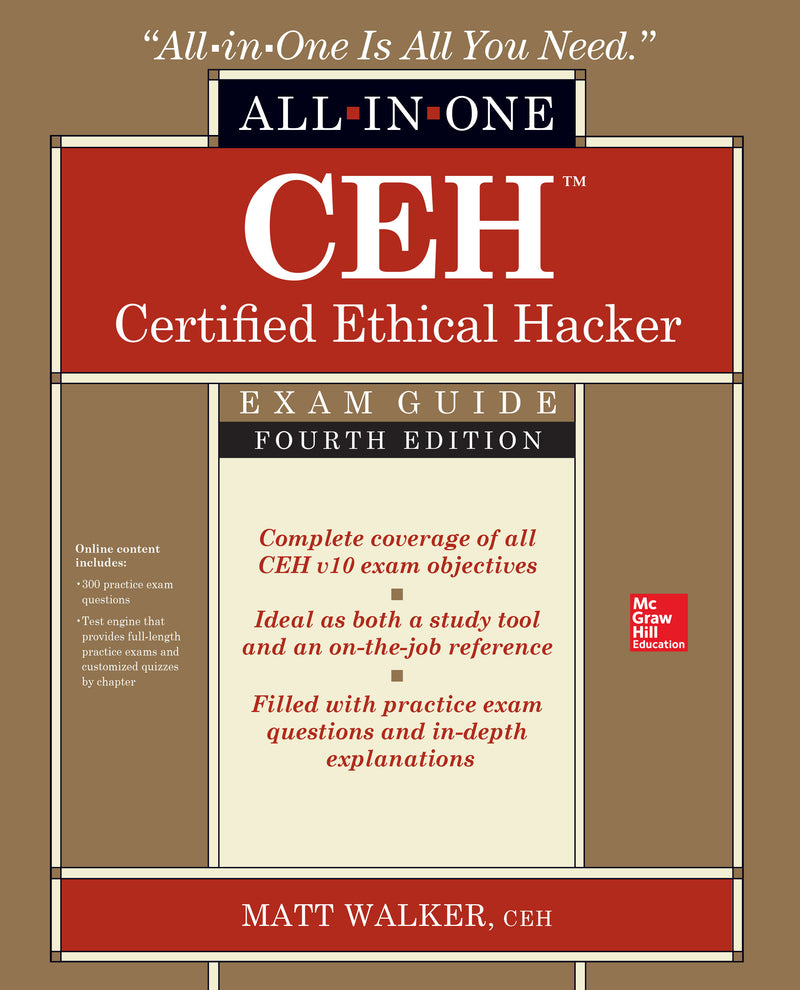 Ceh Certified Ethical Hacker All In One Exam Guide Fourth Edition 4e