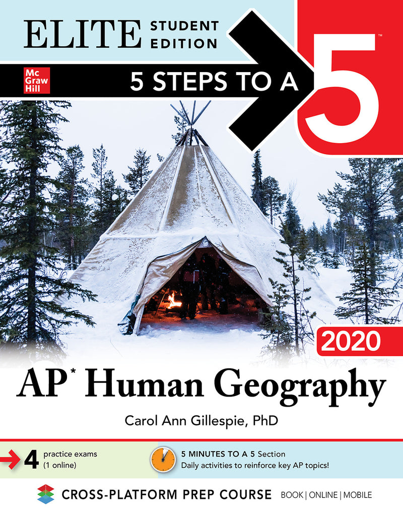 5 Steps To A 5 Ap Human Geography 2020 Elite Student Edition