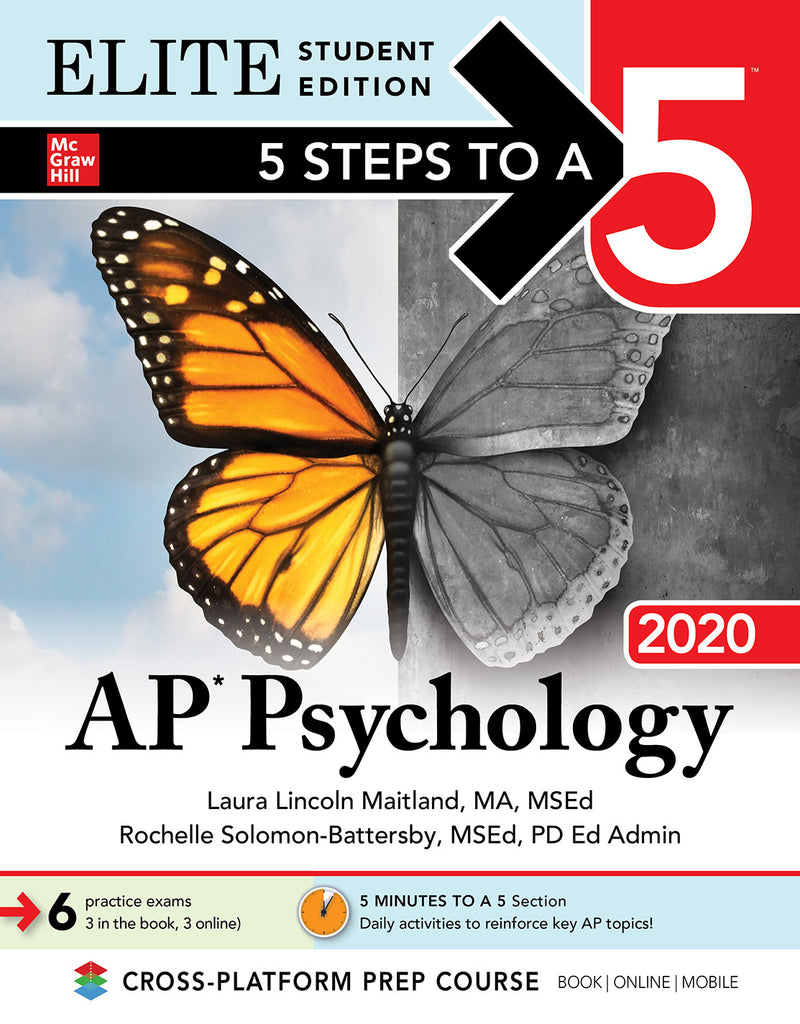 5 Steps To A 5 Ap Psychology 2020 Elite Student Edition