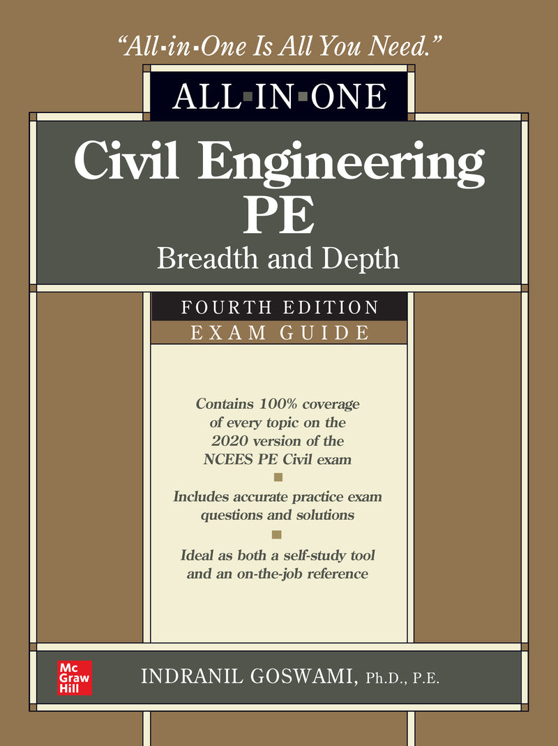 Civil Engineering Pe All In One Exam Guide Breadth & Depth Fourth Edition 4e