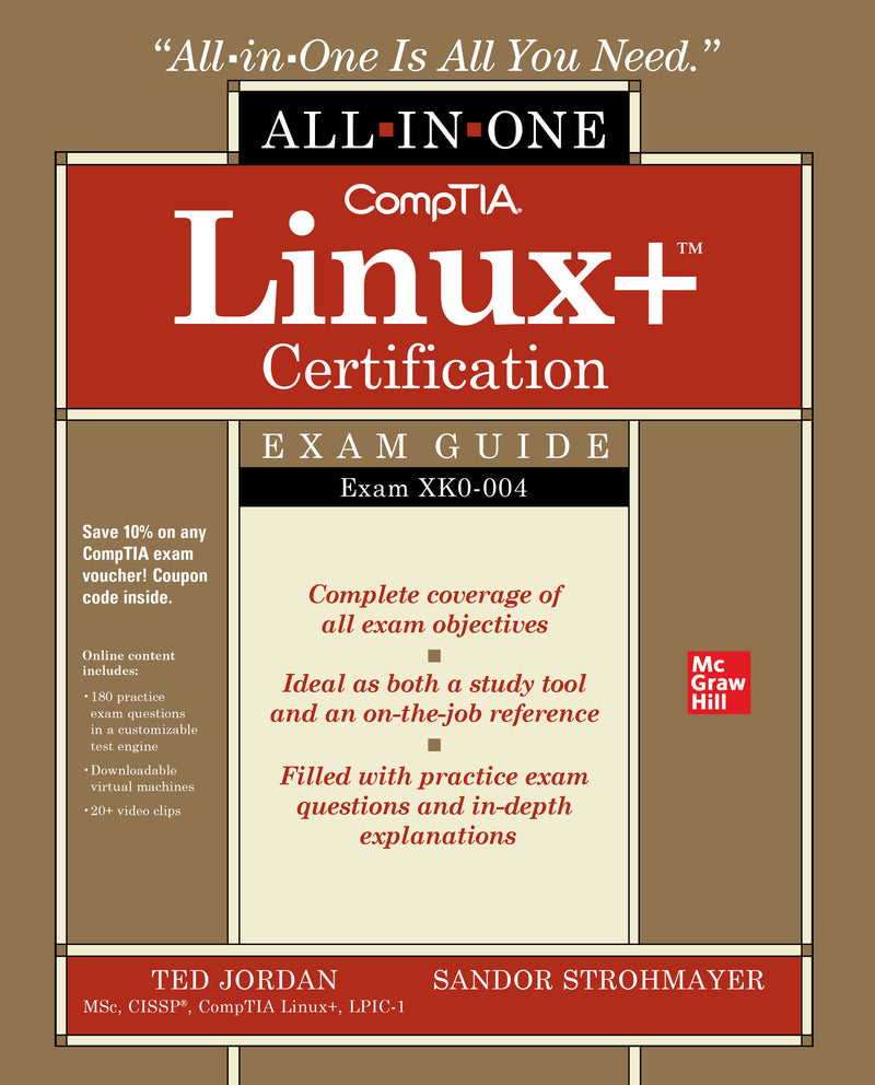 Comptia Linux+ Certification All In One Exam Guide Exam Xk0 004