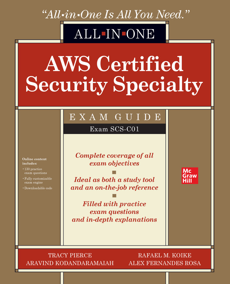 Aws Certified Security Specialty All In One Exam Guide Exam Scs C01