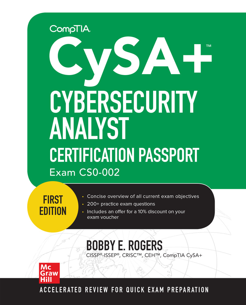 Comptia Cysa+ Cybersecurity Analyst Certification Passport Exam Cs0 002