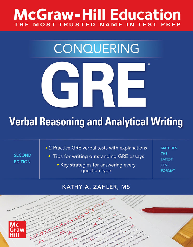 Mcgraw Hill Education Conquering Gre Verbal Reasoning & Analytical Writing Second Edition 2e
