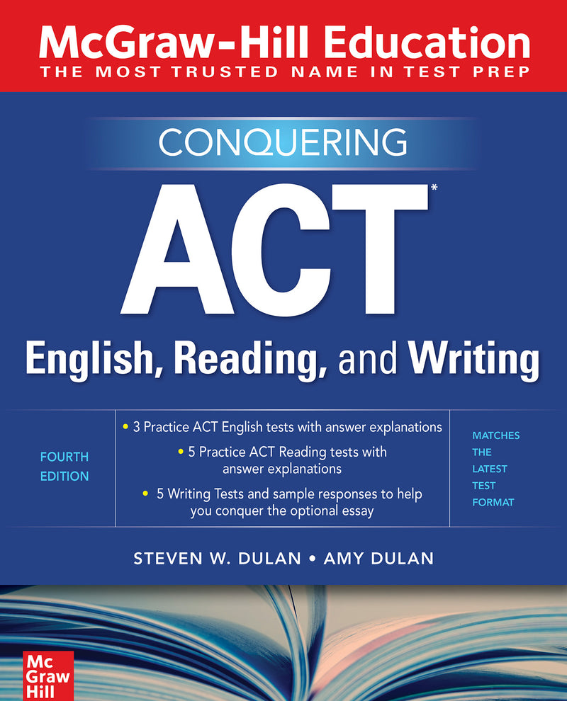 Mcgraw Hill Education Conquering Act English Reading & Writing Fourth Edition 4e