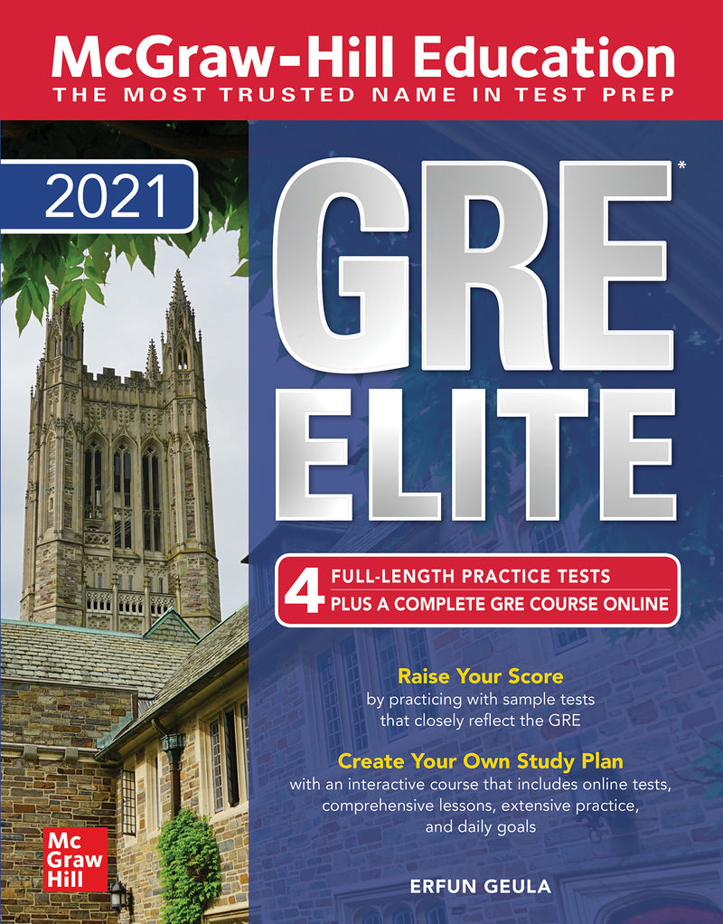 Mcgraw Hill Education Gre Elite 2021 7e