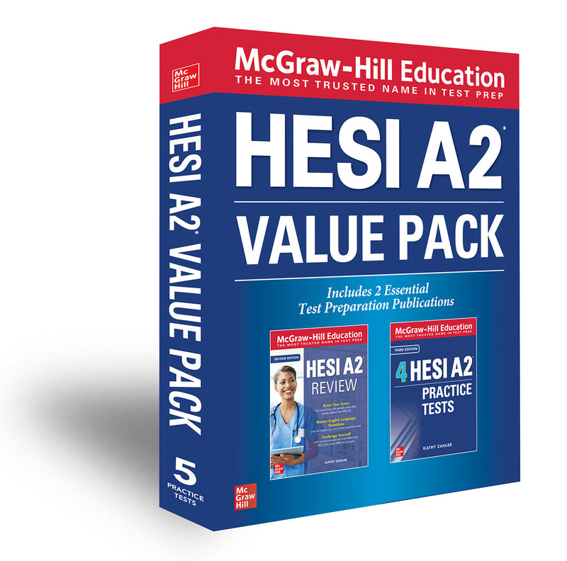 Mcgraw Hill Education Hesi A2 Value Pack 2e