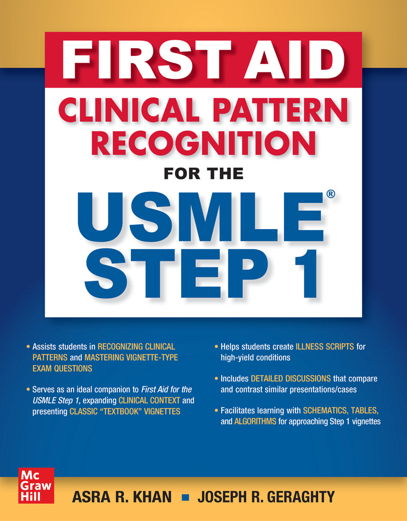 First Aid Clinical Pattern Recognition For The Usmle Step 1