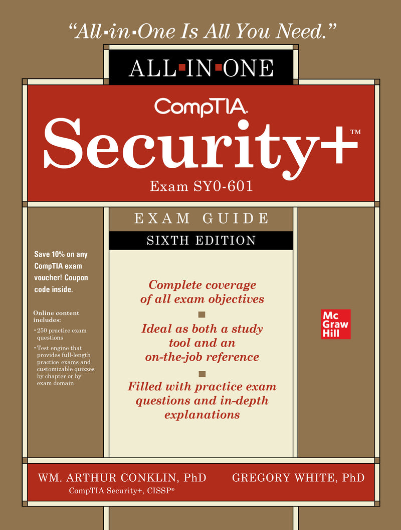 Comptia Security+ All In One Exam Guide Sixth Edition Exam Sy0 601 6e