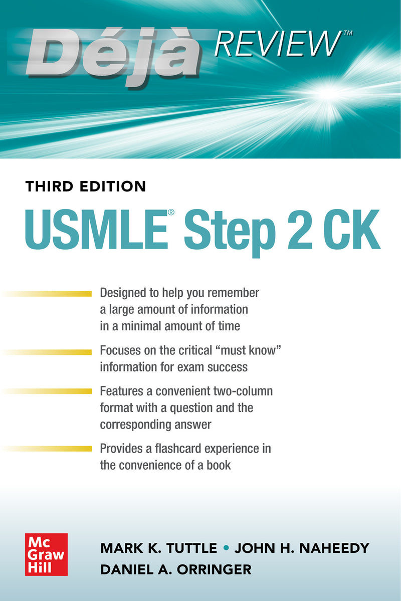 Deja Review Usmle Step 2 Ck Third Edition 3e
