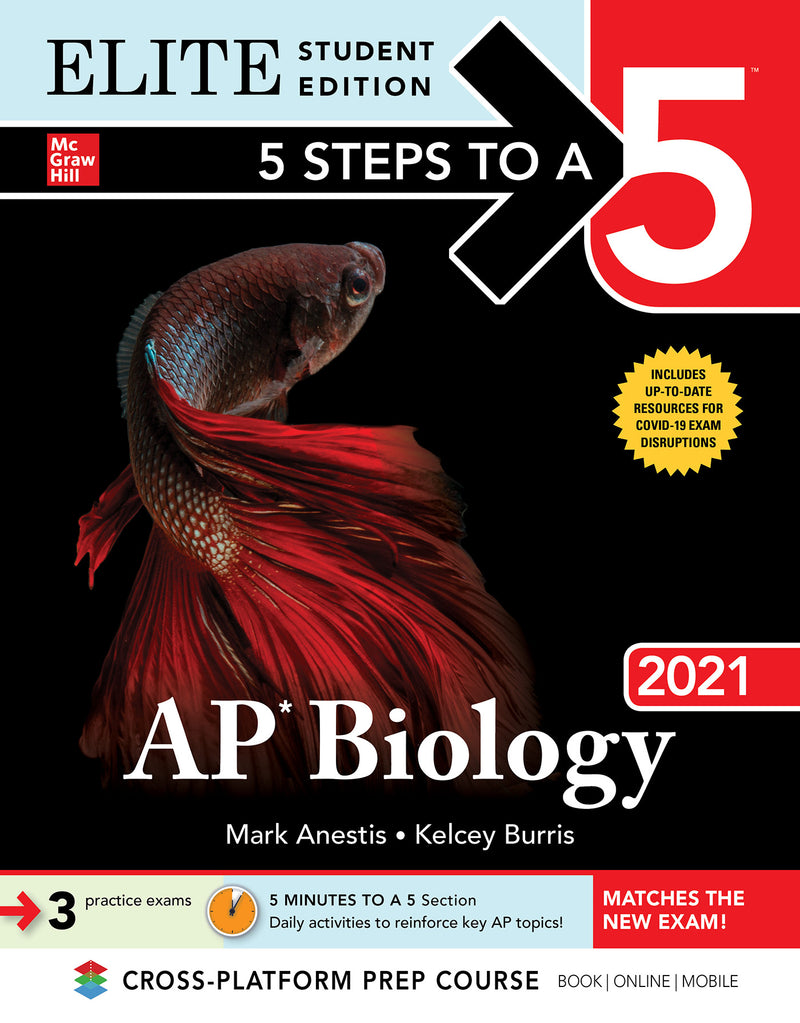 5 Steps To A 5 Ap Biology 2021 Elite Student Edition