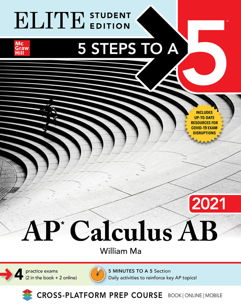 5 Steps To A 5 Ap Calculus Ab 2021 Elite Student Edition