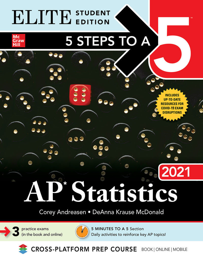 5 Steps To A 5 Ap Statistics 2021 Elite Student Edition