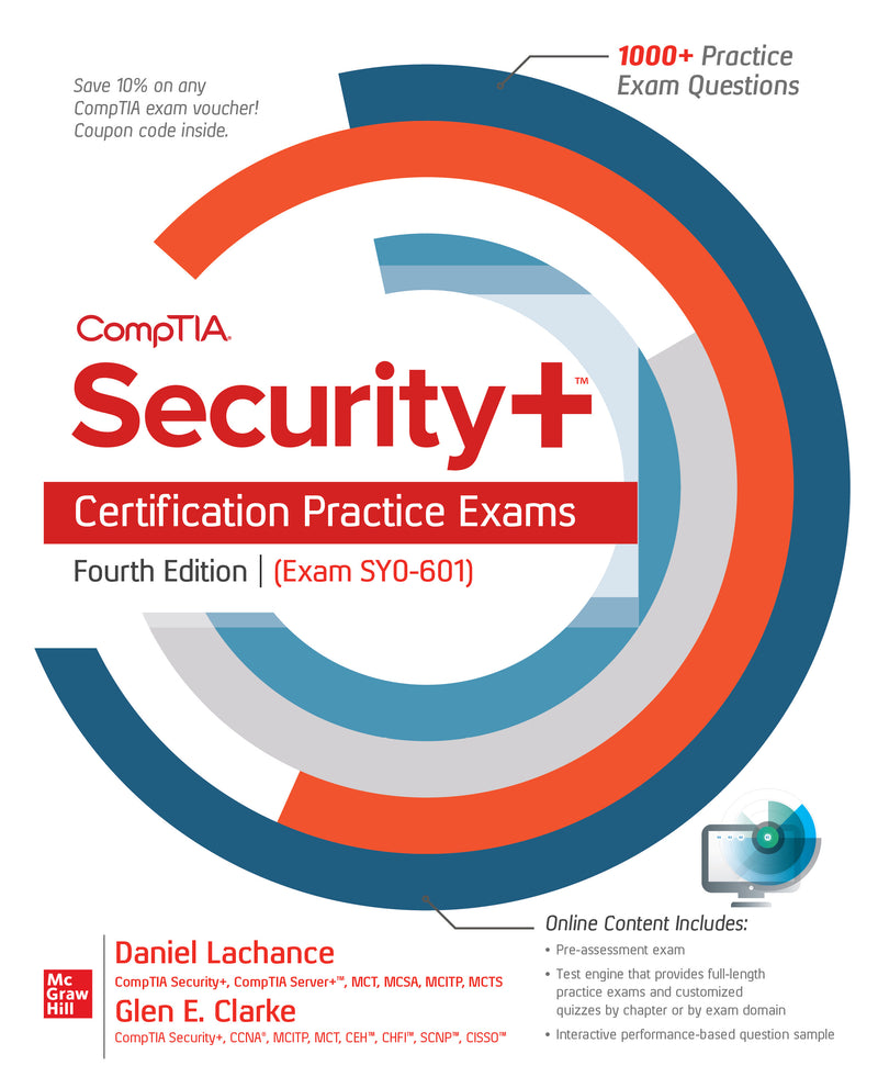 Comptia Security+ Certification Practice Exams Fourth Edition Exam Sy0 601 4e