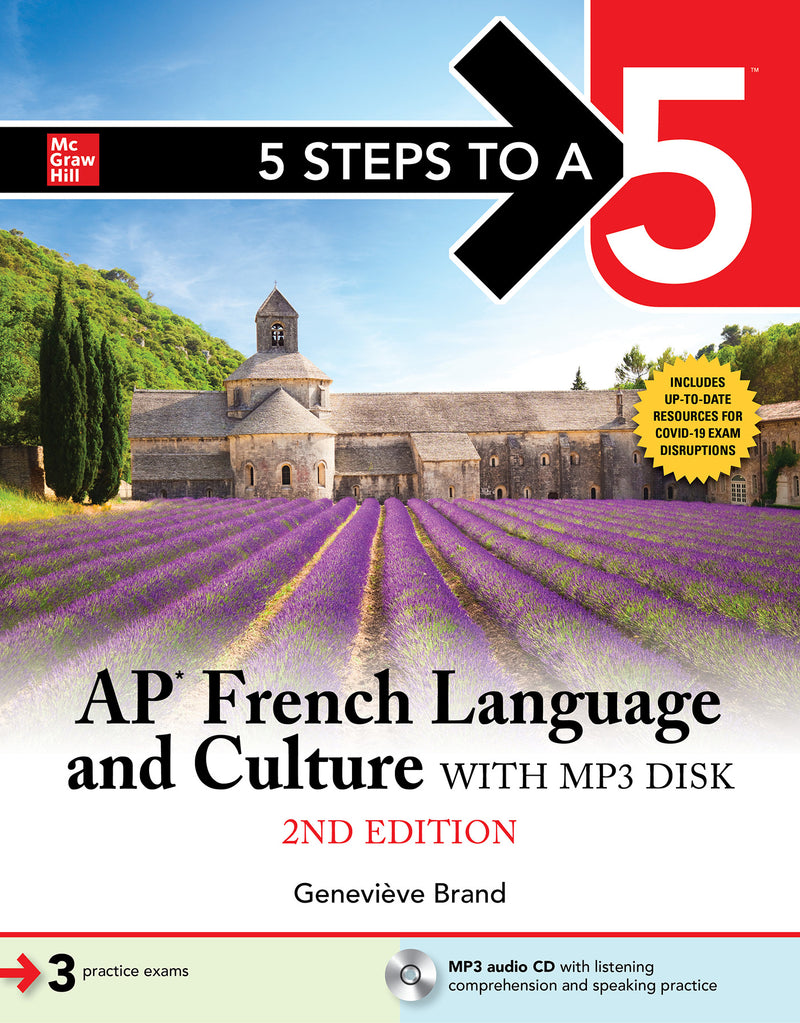5 Steps To A 5 Ap French Language & Culture With Mp3 Disk Second Edition 2e