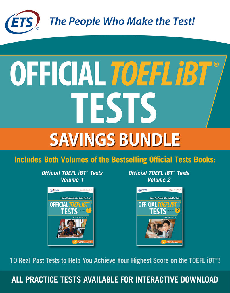 Official Toefl Ibt Tests Savings Bundle Second Edition 2e
