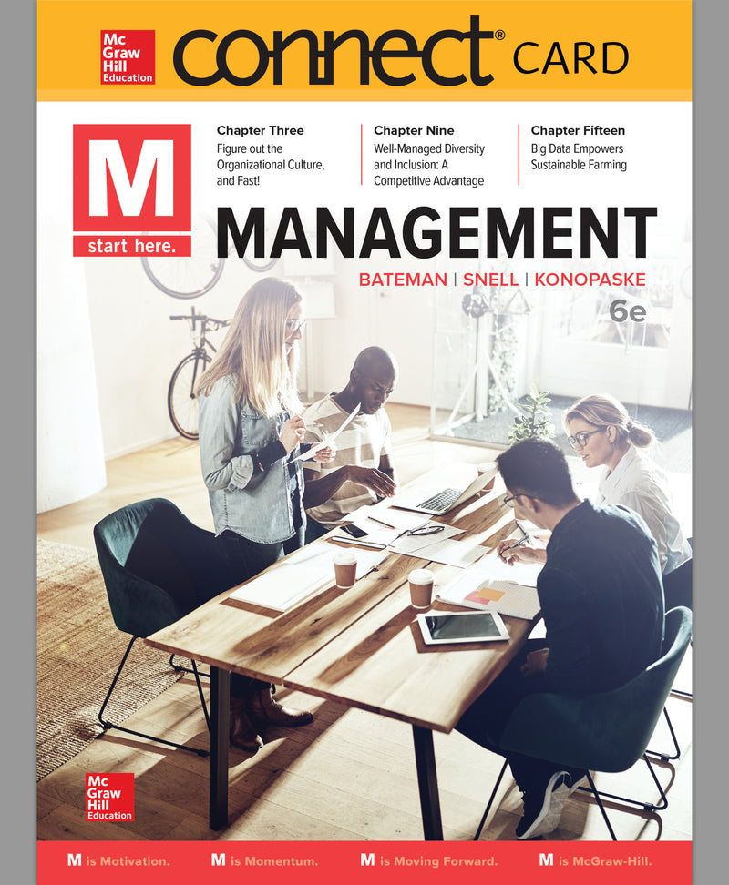 Connect Access Card For M Management 6e