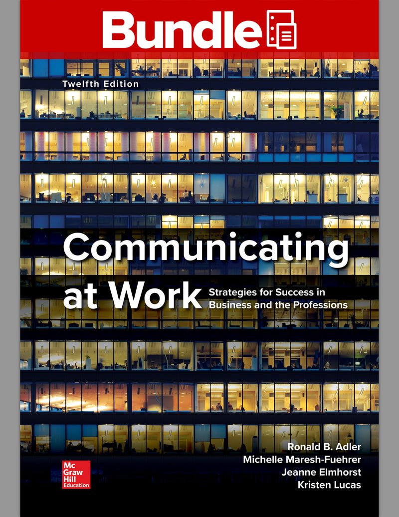 Gen Combo Looseleaf Communicating At Work; Connect Access Card