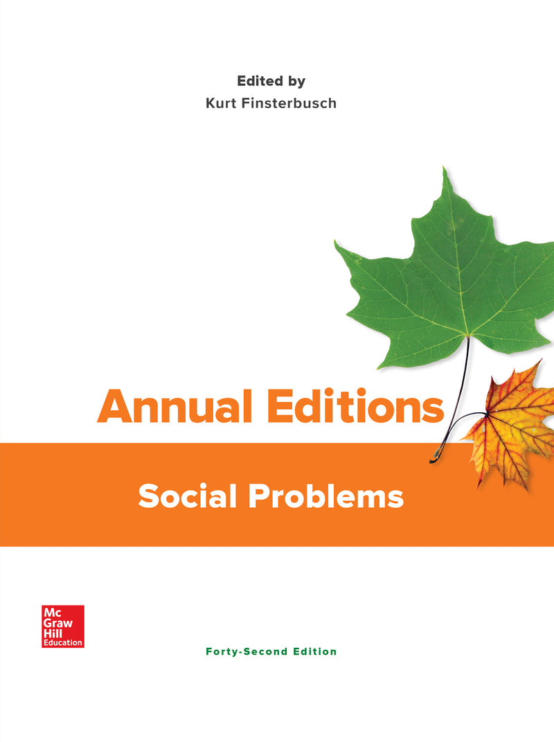 Annual Editions Social Problems 42e