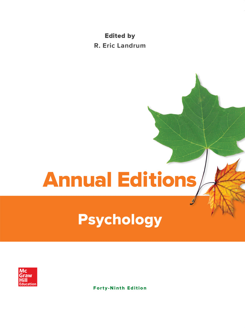 Annual Editions Psychology 49e