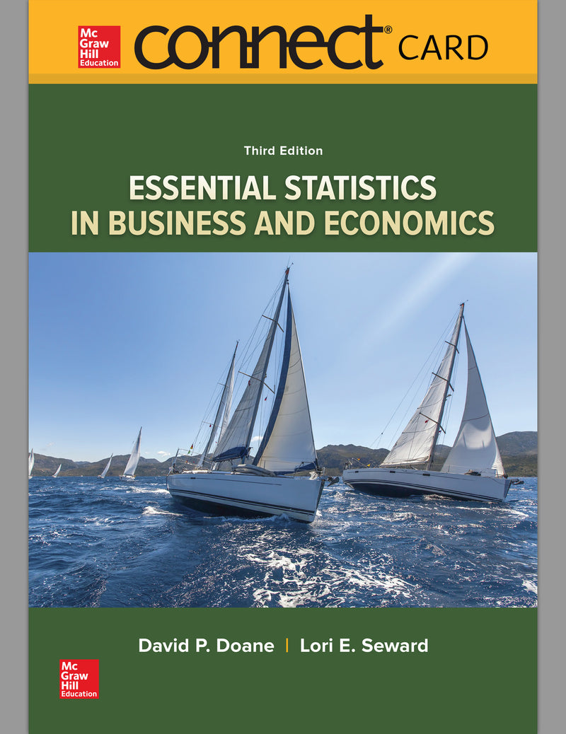 Connect Access Card For Essentials Of Statistics In Business & Economics 3e