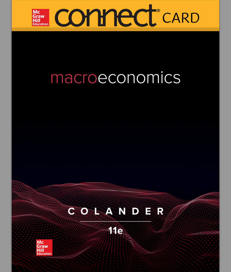 Connect Access Card For Macroeconomics