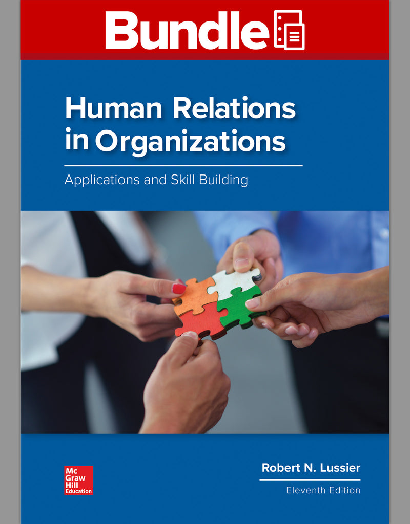 Gen Combo Ll Human Relations In Organizations; Connect Access Card