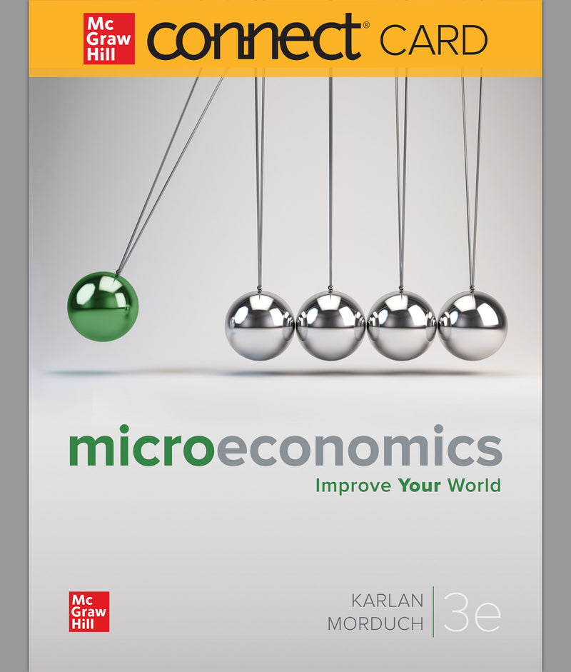 Connect Access Card For Microeconomics 3e