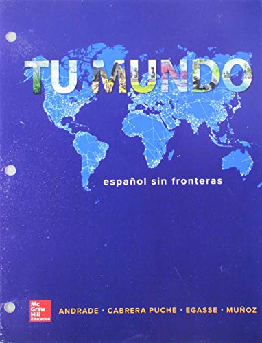 Gen Combo Ll Tu Mundo; Connect Access Card; Workbook Lab Manual Tu Mundo 2e
