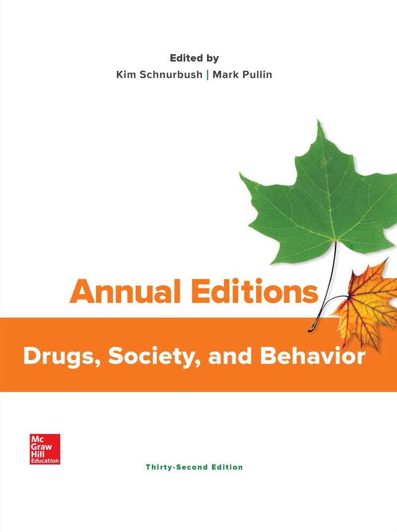 Annual Editions Drugs Society & Behavior 32e