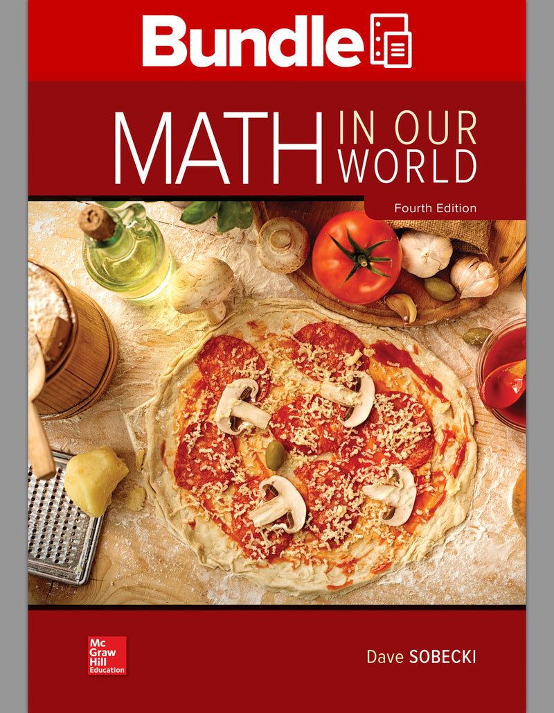 Loose Leaf For Math In Our World With Aleks 360 18 Week Access Card 4e