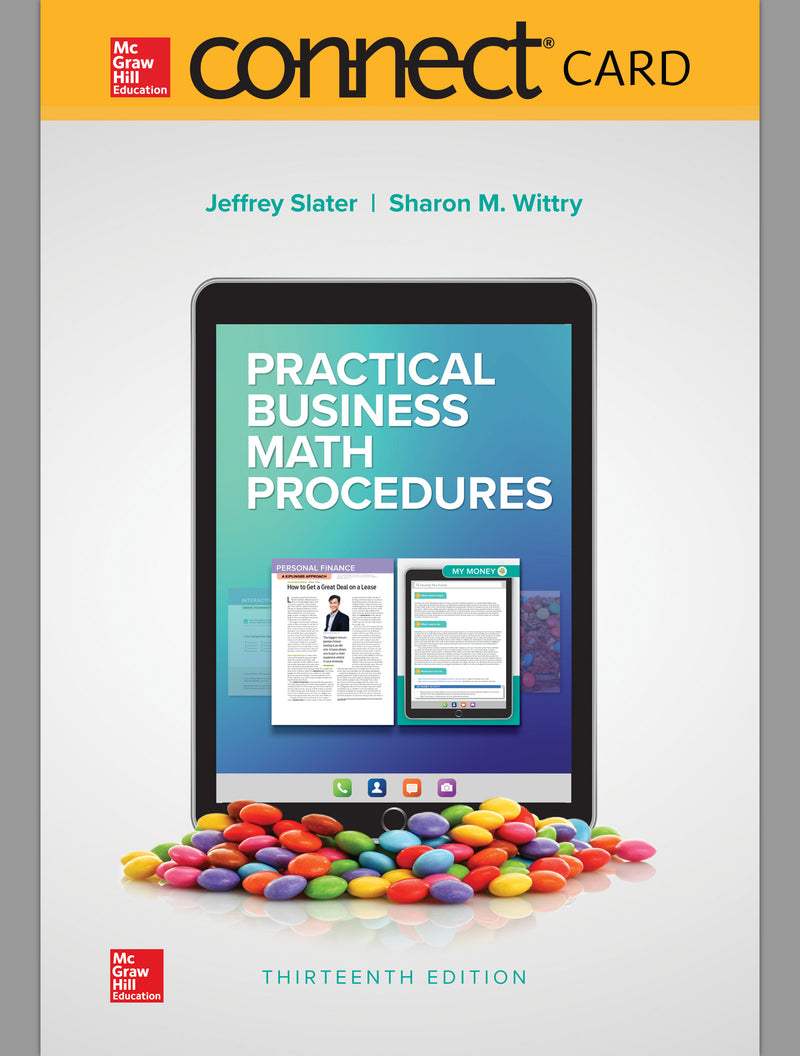 Connect Access Card For Practical Business Math Procedures