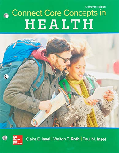 Gen Combo Looseleaf Connect Core Concepts In Health Big; Connect Access Card