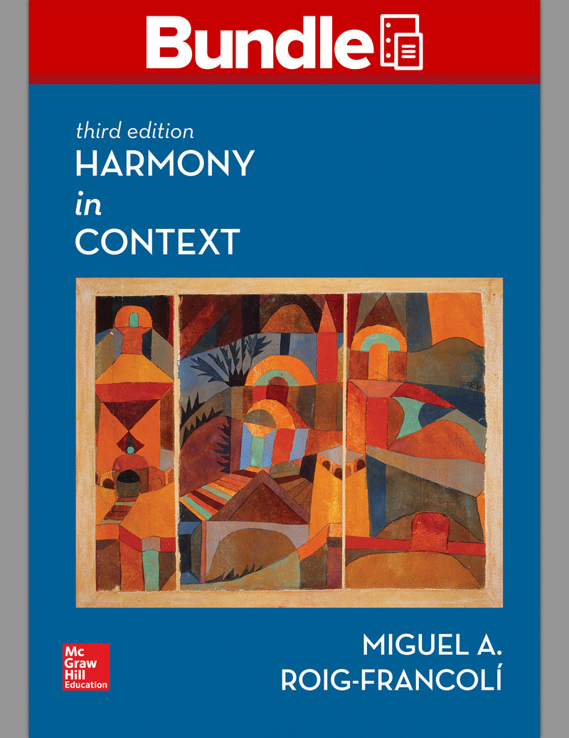 Gen Combo Looseleaf Harmony In Context; Connect Access Card 3e