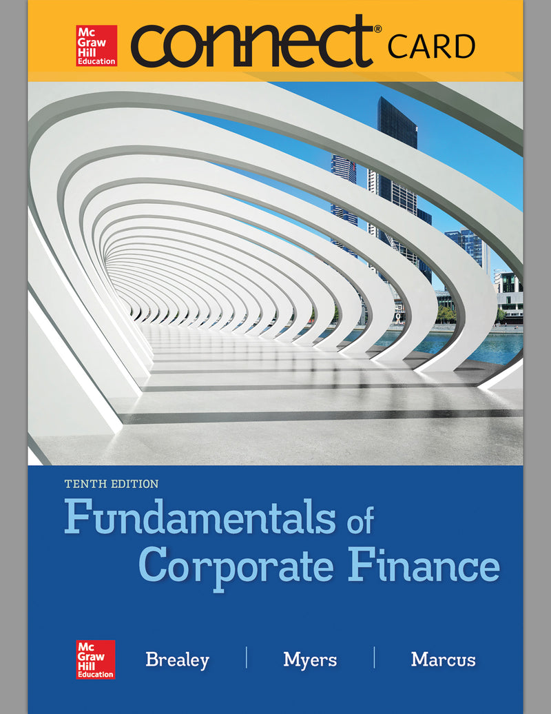 Connect Access Card For Fundamentals Of Corporate Finance